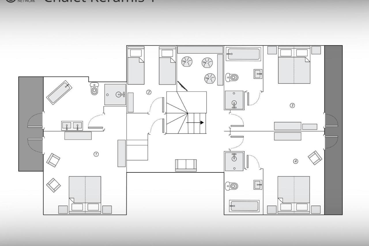 Chalet Keramis - Ovo Network La Riviere-Enverse 外观 照片